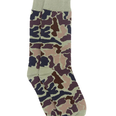 Properly Tied - Boys Lucky Duck Socks - Vintage Camo