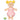 The Manhattan Toy Company - Wee Baby Stella Peach with Blonde Buns