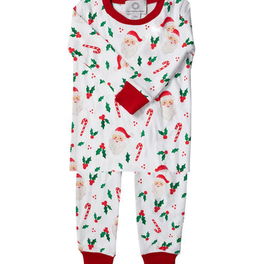 The Proper Peony - St. Nick Two Piece PJ Set