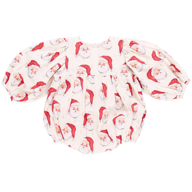 Pink Chicken - Baby Girls Be a Bubble - Vintage Santas