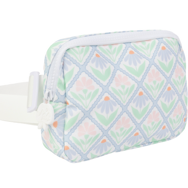 Apple Of My Isla - The Crossover Belt Bag  - Pastel Floral