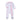Baby Loren - Pink Bows Pima Zipper Footie