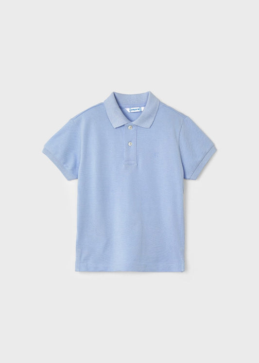 Mayoral - Boys polo shirt Better Cotton - #150 - Blue