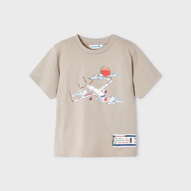 Mayoral -  Boys t-shirt airplane print Better Cotton - #3020
