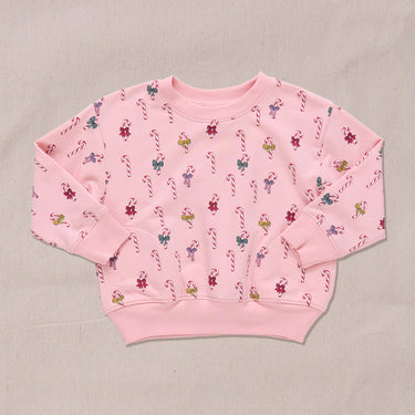 Coop Kids by Pink Chicken - Mini Candy Cane Play Sweatshirt