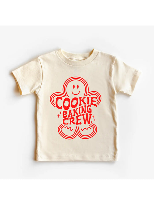 Benny and Ray T-Shirt - Cookie Baking Crew - Beige