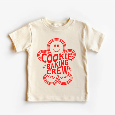 Benny and Ray T-Shirt - Cookie Baking Crew - Beige