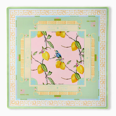 Oh My Mahjong - Citrus Songbird Mahjong Mat