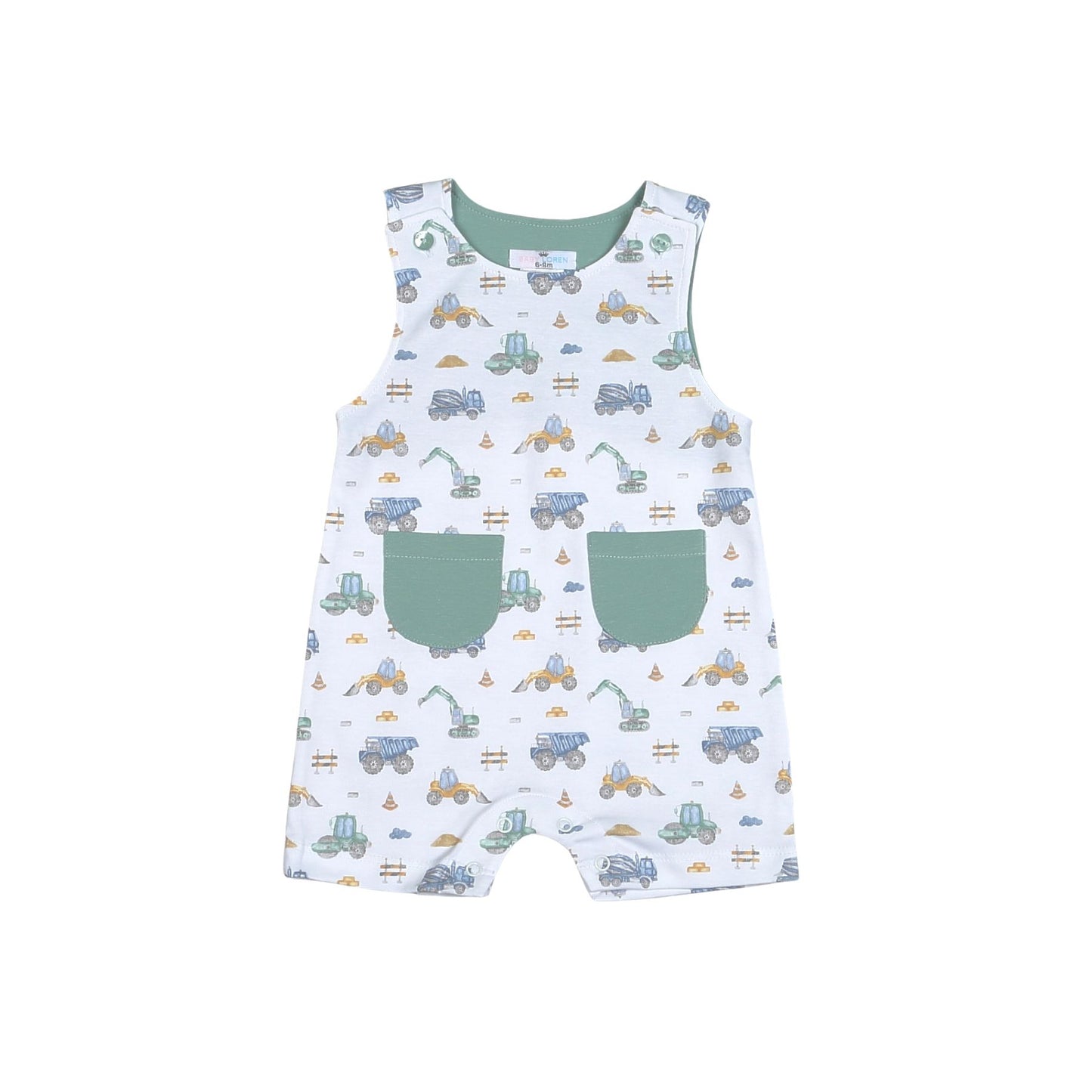 Baby Loren - Kidstruction Zone Adventures Pima Romper