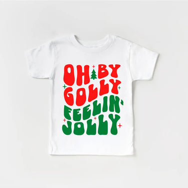 Benny and Ray T-Shirt - Oh By Golly Feeling Jolly - White