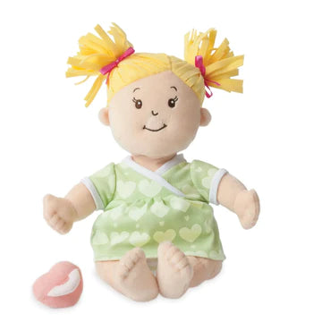 The Manhattan Toy Co. - Baby Stella Peach Doll with Blonde Hair