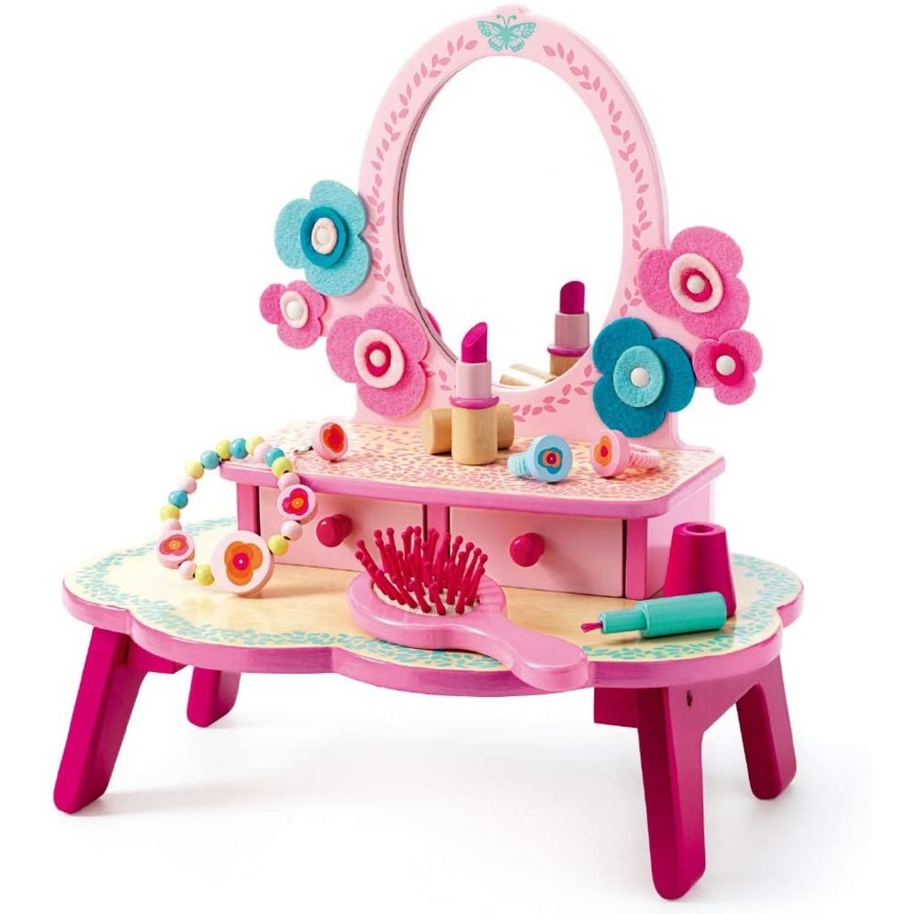 DJECO - Role Play Flora Dressing Table