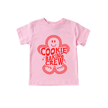 Benny and Ray T-Shirt - Cookie Baking Crew - Pink