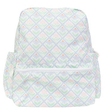 Apple Of My Isla - The Backpack - Large - Pastel Floral
