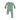Angel Dear - 2 Way Zipper Romper - Football Field - Glow in the Dark