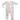 Lev Baby - Coral Ruffled Zippered Footie