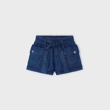 Mayoral - Girls Paperbag Shorts - #3252