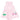 Angel Dear - Golf Pink Mini Appliqué Polo Collar Bodysuit