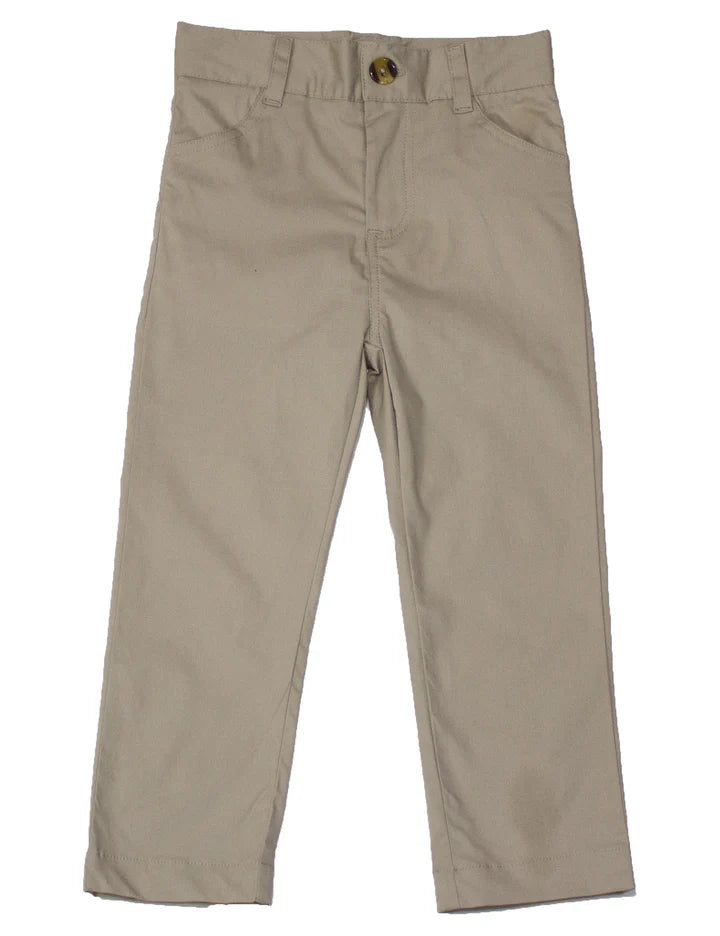 Properly Tied - Boys Charleston Pant - Khaki