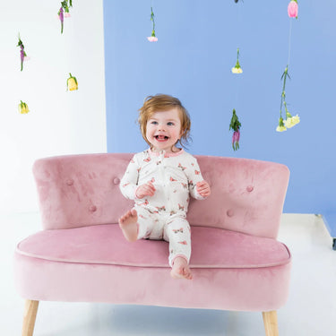Kyte Baby - Zippered Romper in Butterfly