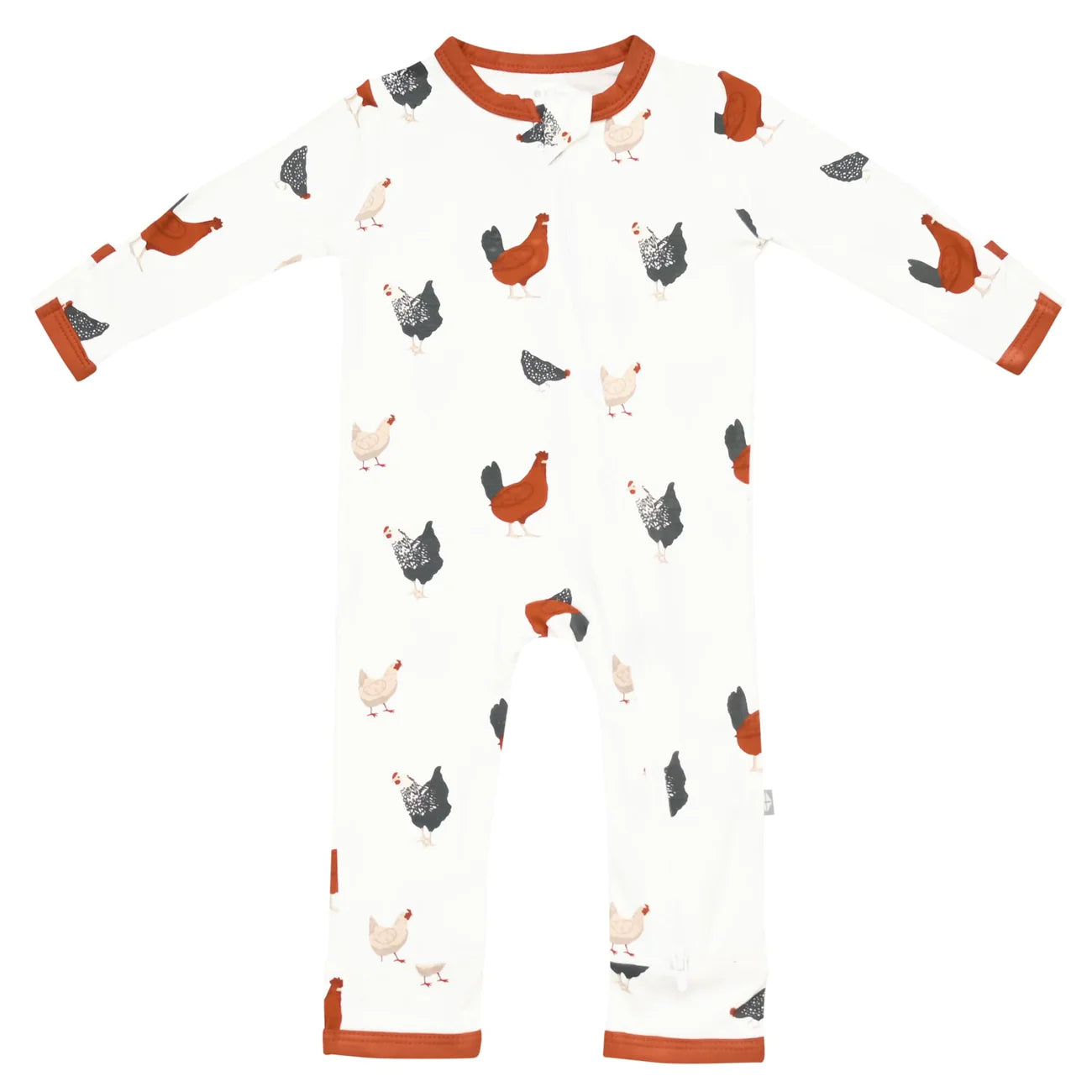 Kyte Baby - Zippered Footie in Chick