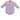Trotter Street - Katherine Bubble - Lavender Stripe/Light Pink