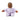 Madame Alexander - Lavender Checked Huggums Doll  - Dark Skin