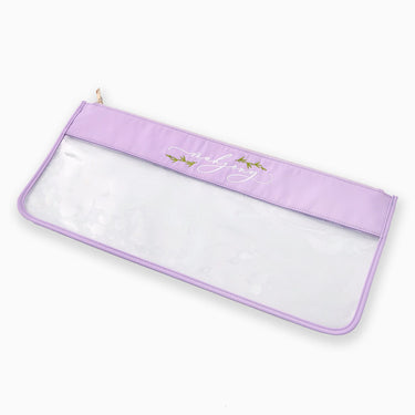 Oh My Mahjong - Lilac Script Mahjong Bag