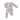 Angel Dear - 2 Way Ruffle Zipper Footie - London Floral