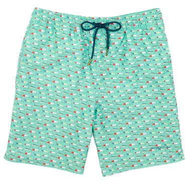 Properly Tied - Boys Swim Trunk Vintage Lures