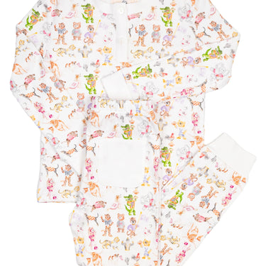 Smockingbird - Mascot Mayhem Pajama Set