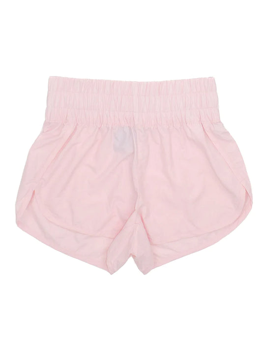 Properly Tied - Girls Solis Short - Light Pink