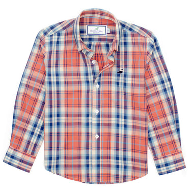 Properly Tied - Boys Seasonal Sportshirt Fireside
