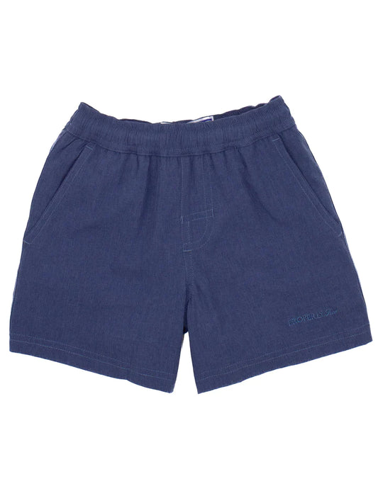 Properly Tied - Boys Ace Short - Marine Navy