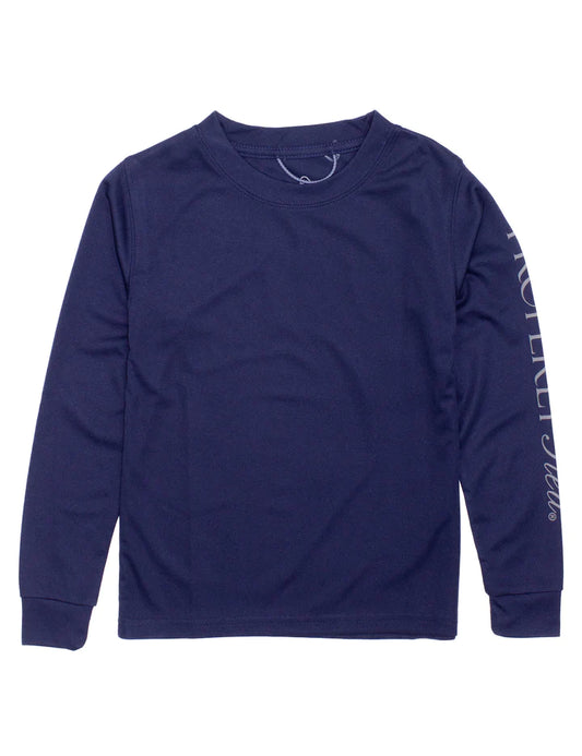 Properly Tied - Boys Tidal Rashguard Navy