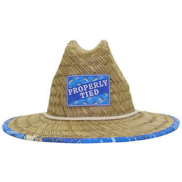 Properly Tied - Boys Cabo Straw Hat Marlin