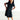 Mila & Rose - Black Shortsleeve Polo Dress