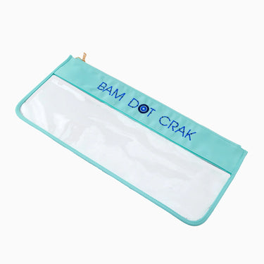 Oh My Mahjong - Mint Bam Dot Crack Mahjong Bag