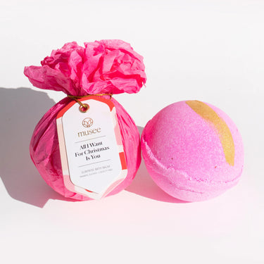 Musee - All I want for Christmas is you Bath Bomb