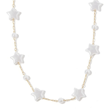 Linny Co - Aster Star Pearl Necklace