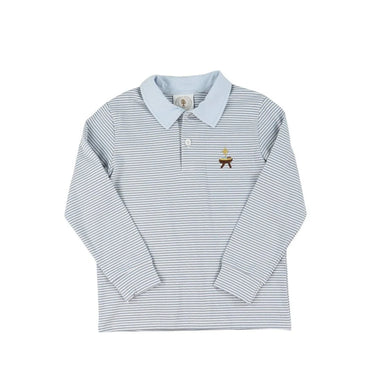 Cypress Row - Oh Holy Night Boys Porter Polo Longsleeve