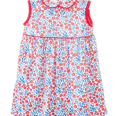 Ruth & Ralph - Patriotic Floral Libby Dress