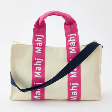 Oh My Mahjong - Pink Mahj it All Tote Bag