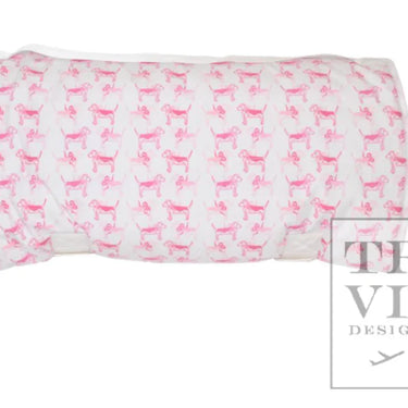 TRVL Design - Nap Mat - Rest Up! Puppy Love Pink