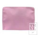 TRVL Design - Roadie Medium - Coated Canvas Peony Zip Pouch