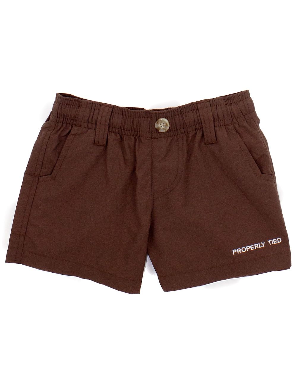 Properly Tied - Boys Mallard Short - Bark