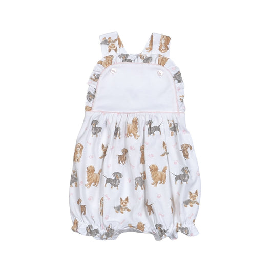 Baby Loren - Pink Puppy Pals Pima Sun Bubble