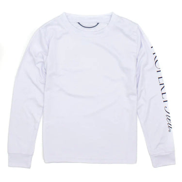 Properly Tied - Boys Tidal Rashguard White