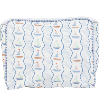 Apple Of My Isla - The Go Bag - Small - Sailboats