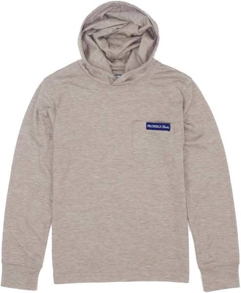 Properly Tied - Boys Portland Hoodie - Sand